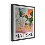 Summer Table - Matisse Inspired Framed Canvas Print Gallery Image 2