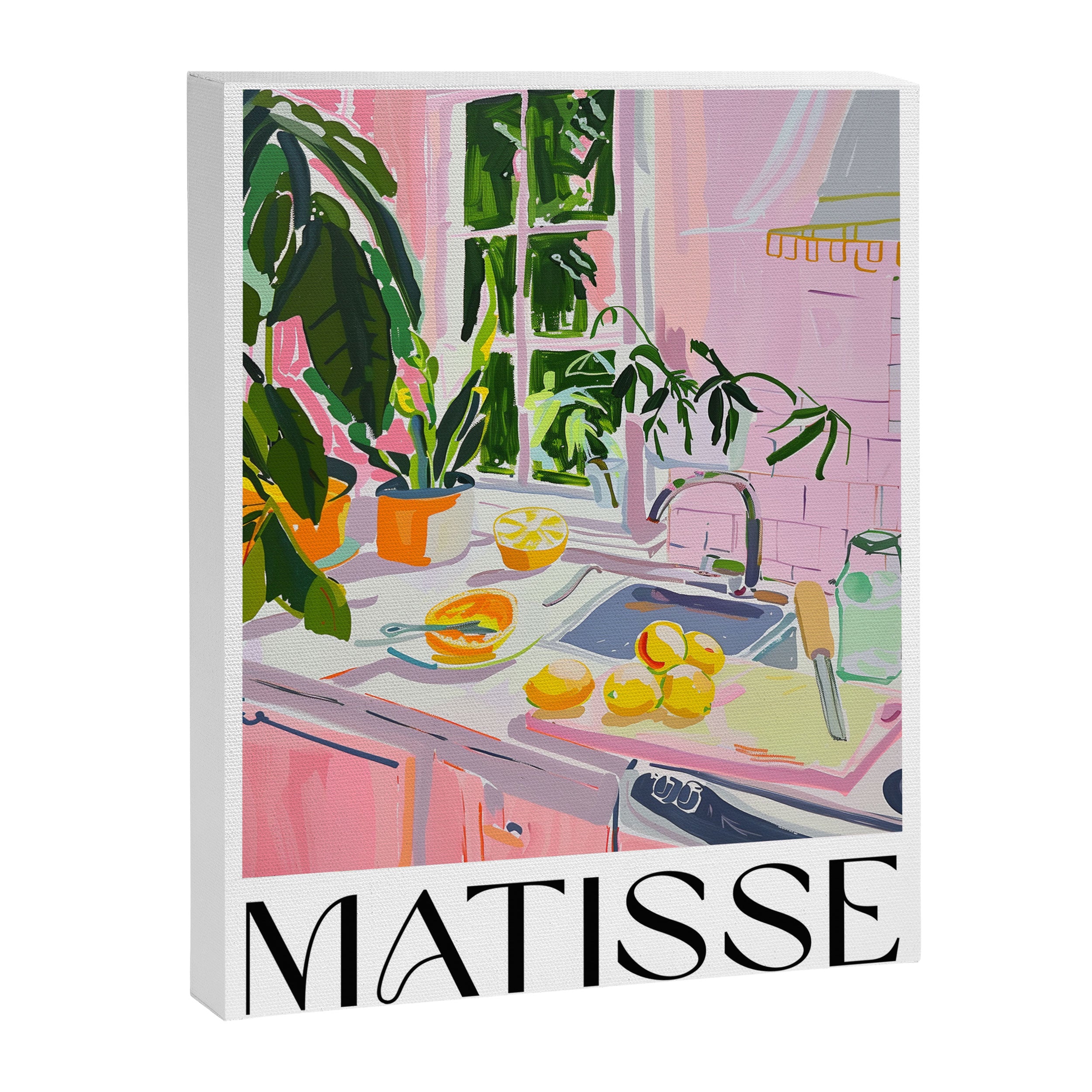 Sunny Kitchen - Matisse Inspired Canvas Print Gallery Image 6
