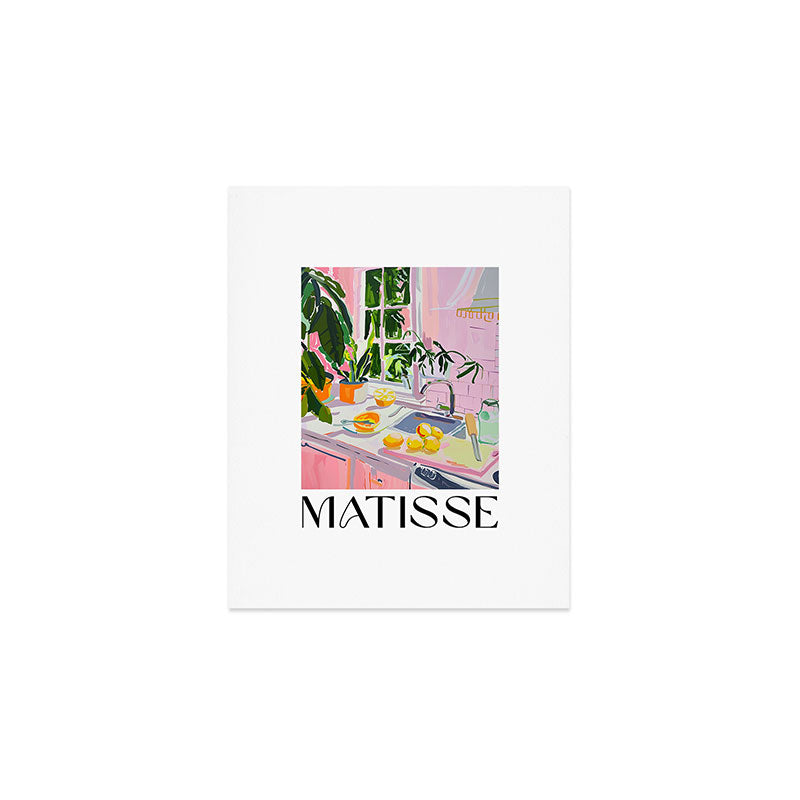 Sunny Kitchen - Matisse Inspired Art Print Gallery Image 1