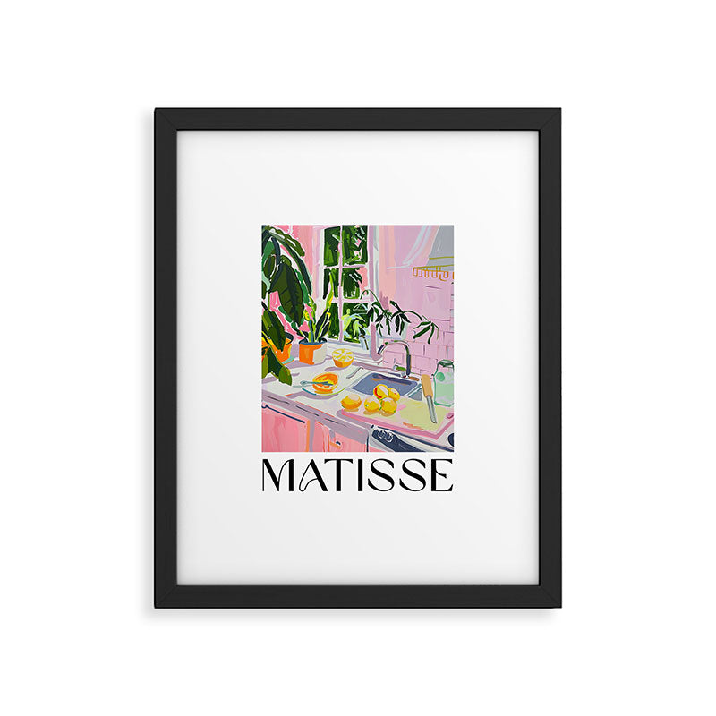Sunny Kitchen - Matisse Inspired Framed Art Print Gallery Image 5