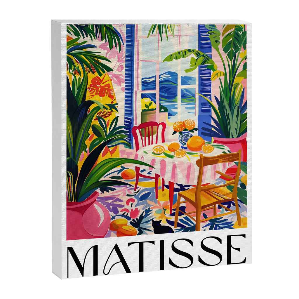 Tropical Brunch - Matisse Inspired Canvas Print Gallery Image 6