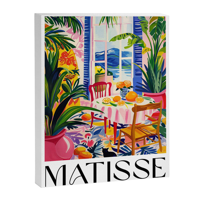 Tropical Brunch - Matisse Inspired Canvas Print Gallery Image 1