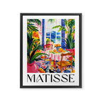 Tropical Brunch - Matisse Inspired Framed Canvas Print Gallery Image 6