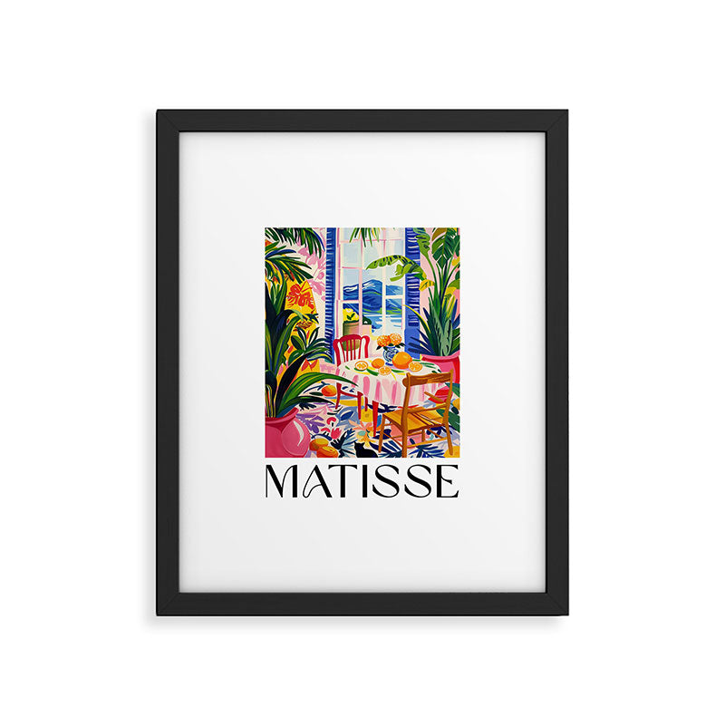 Tropical Brunch - Matisse Inspired Framed Art Print Gallery Image 5