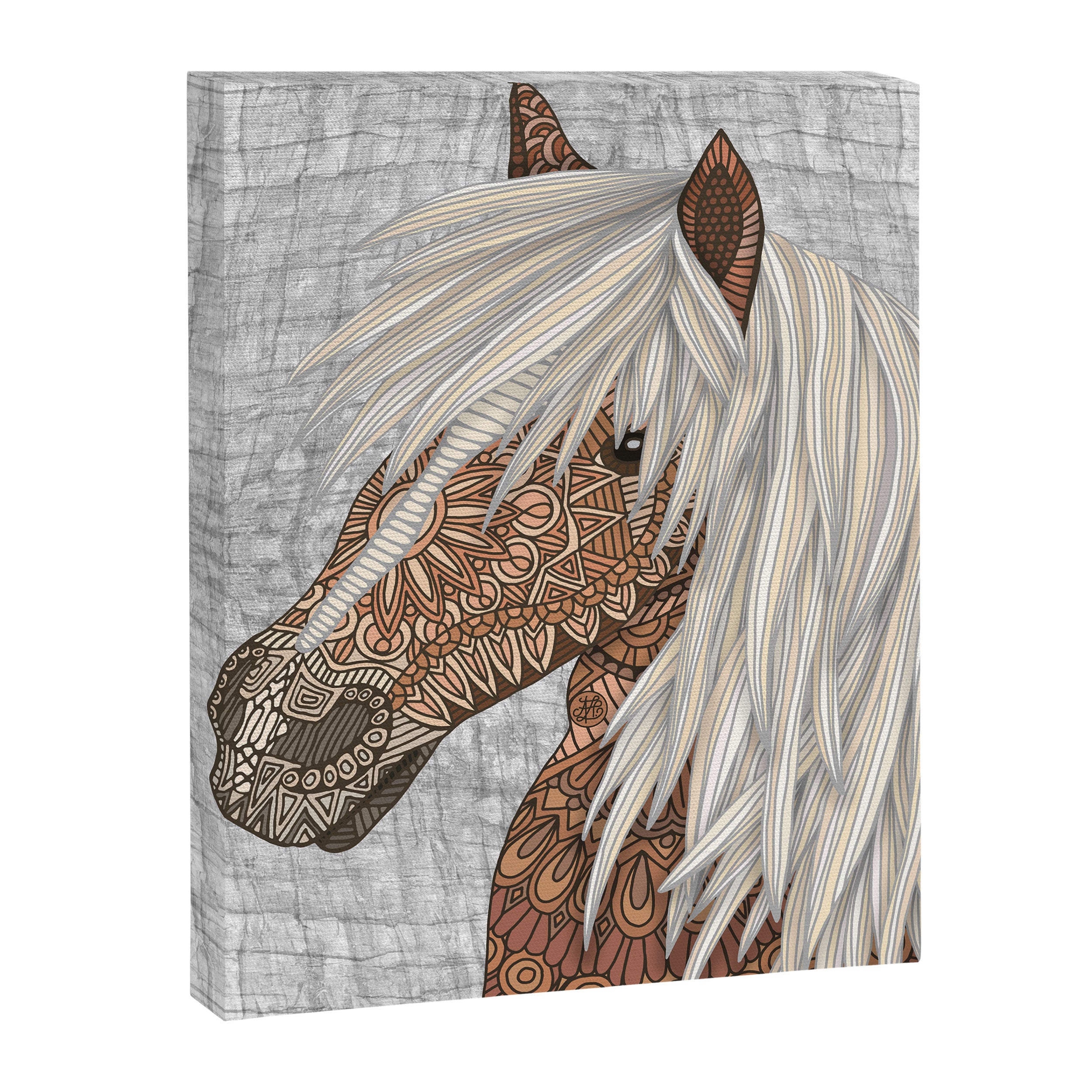 Haflinger Horse Canvas Print Gallery Image 8