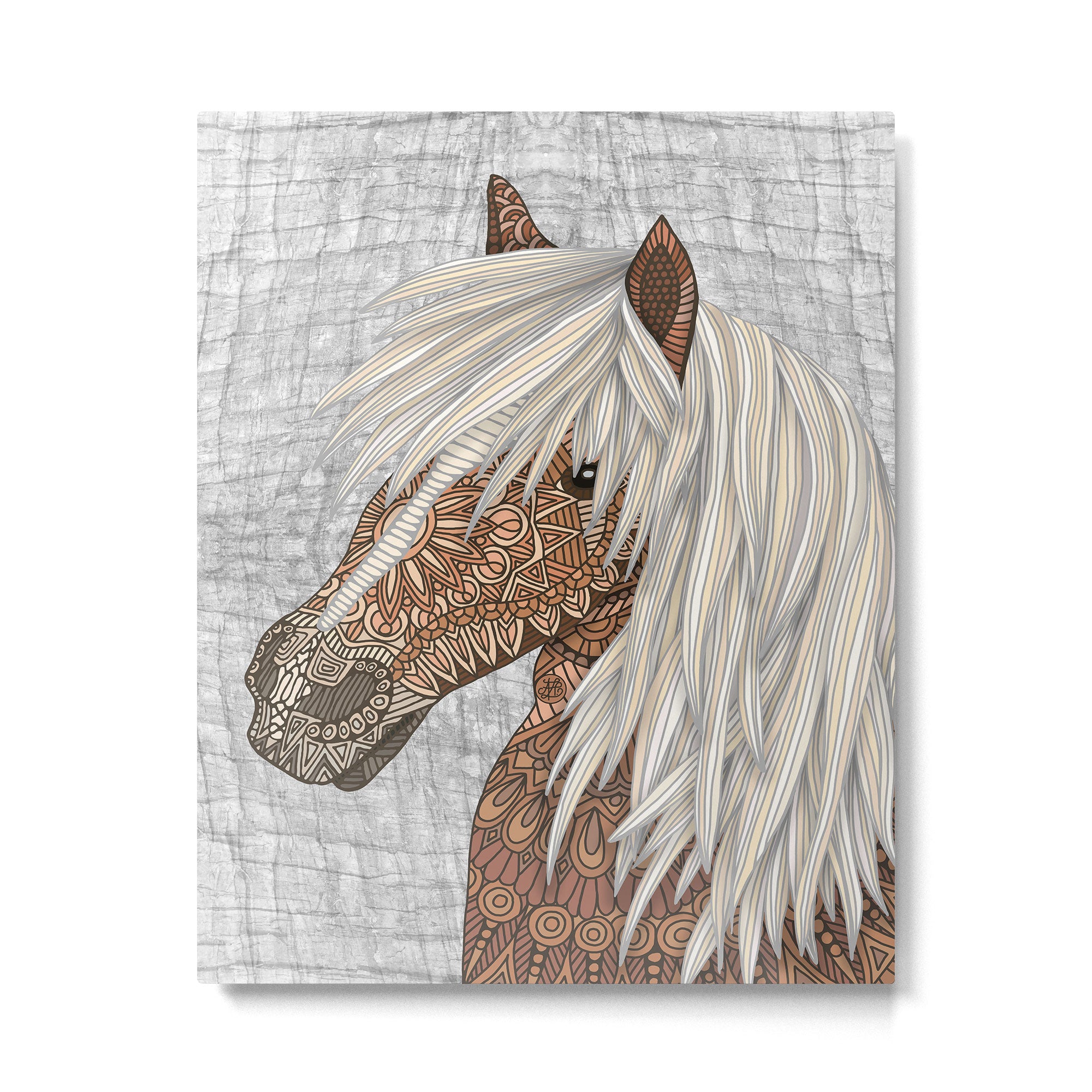 Haflinger Horse Metal Print Gallery Image 6