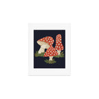 Poison Mushrooms Art Print Gallery Image 1