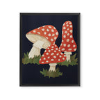 Poison Mushrooms Framed Canvas Print Gallery Image 8
