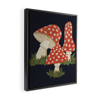 Poison Mushrooms Framed Canvas Print Gallery Image 2