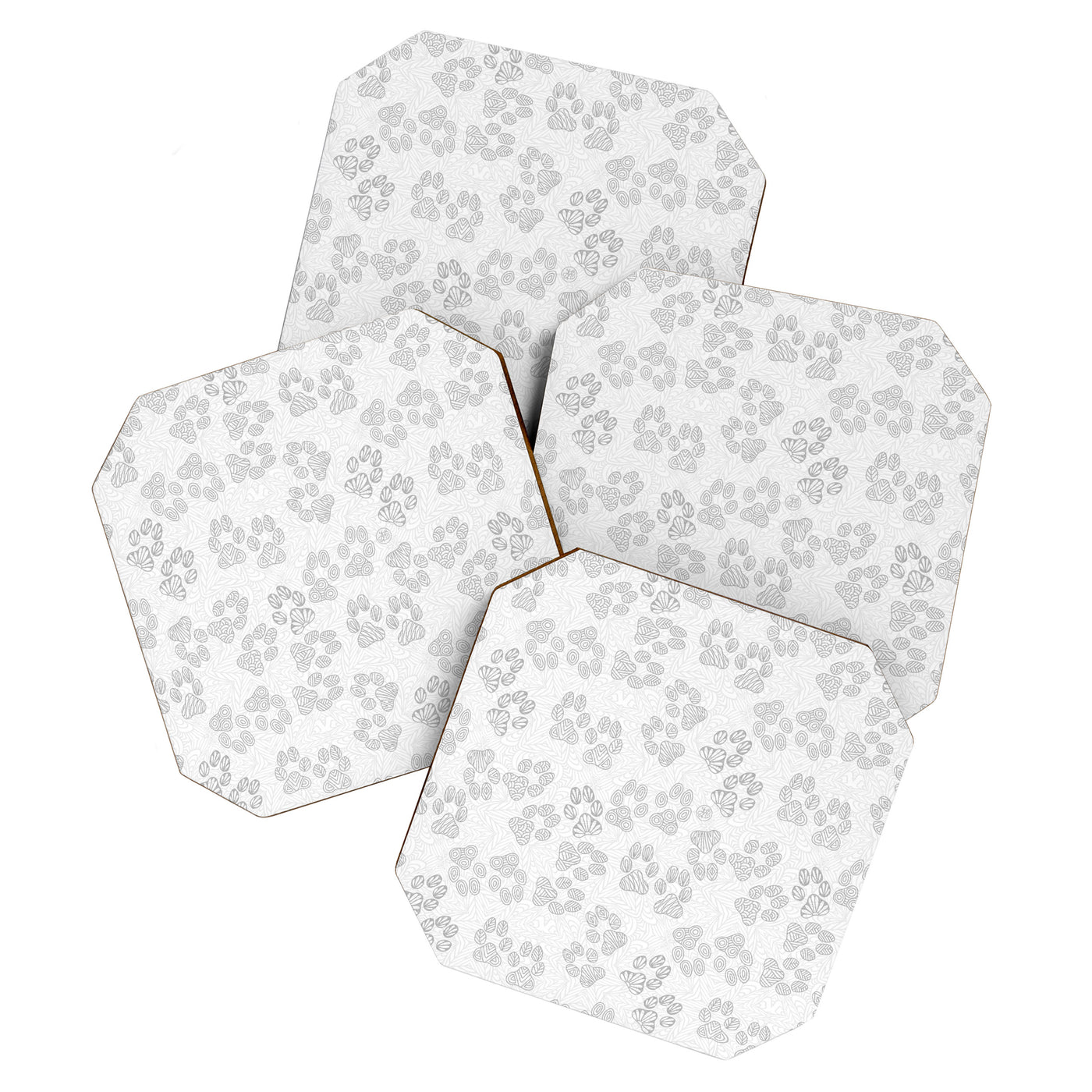 Puppy Paw Prints Coaster