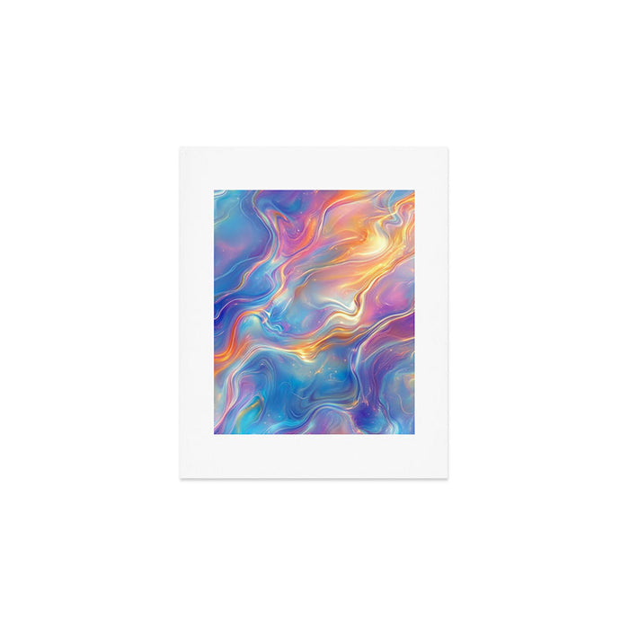 Colorful Opal Texture Seamless Pattern Art Print Gallery Image 1