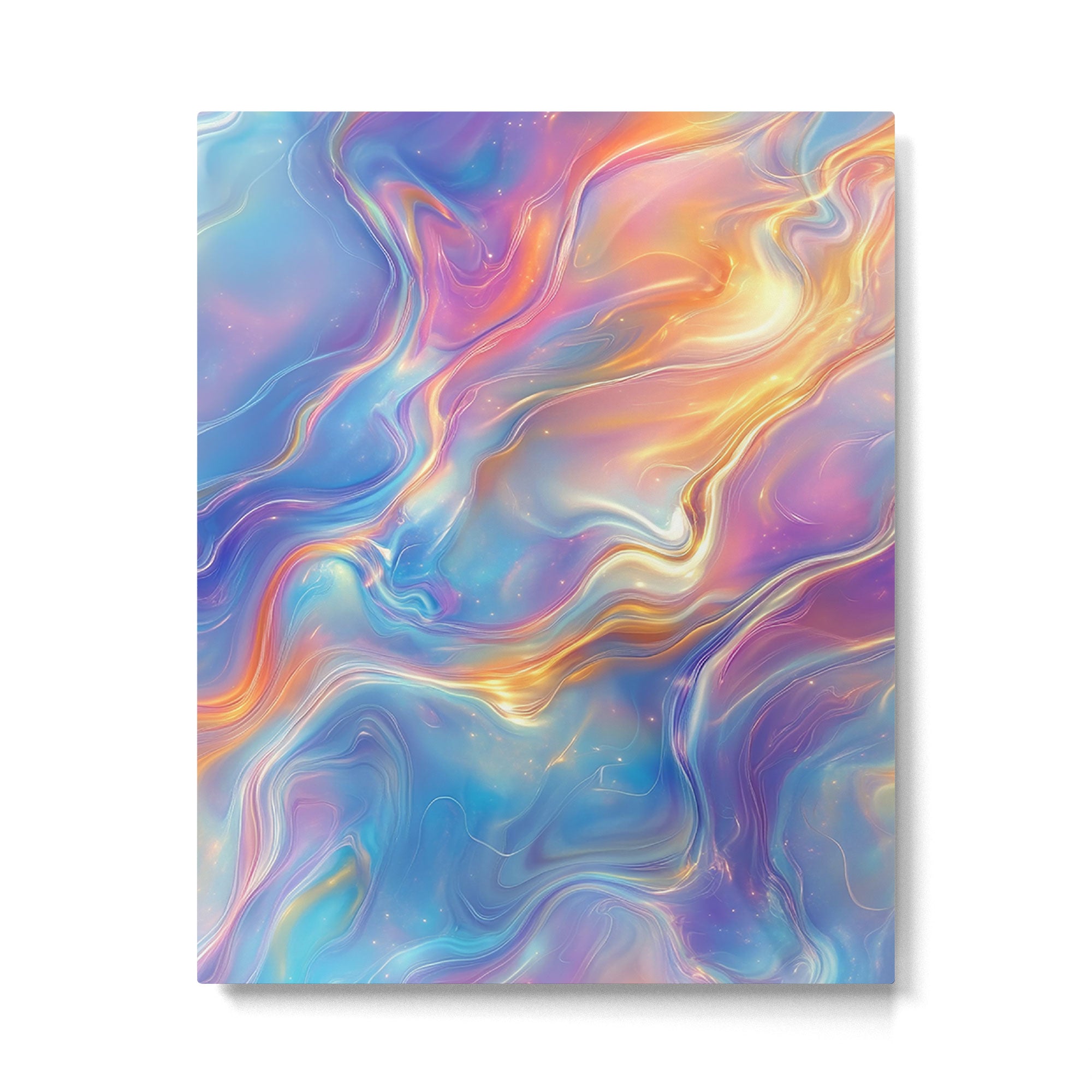 Colorful Opal Texture Seamless Pattern Metal Print Gallery Image 6