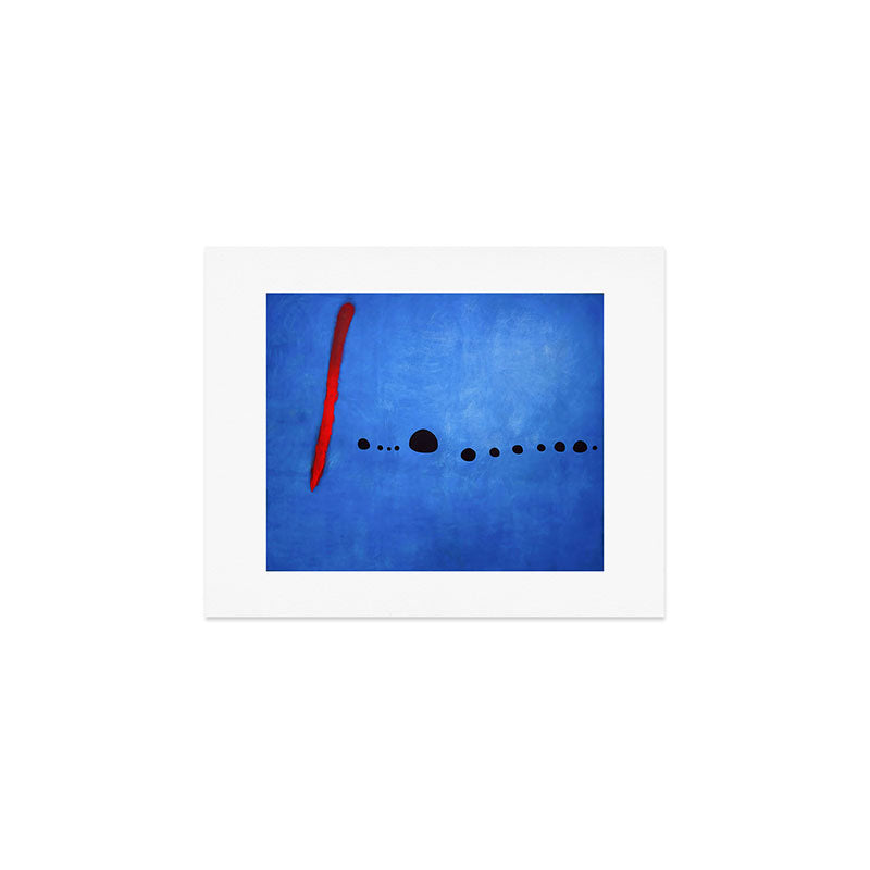 Bleu II (Blue 2) - Joan Miró Art Print Gallery Image 1