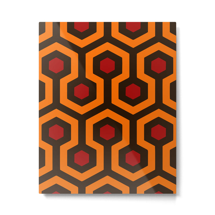 Carpet Pattern by Hicks Artwork for Wall Art, Prints, Posters, Tshirts, Men, Women, Kids Metal Print Gallery Image 1
