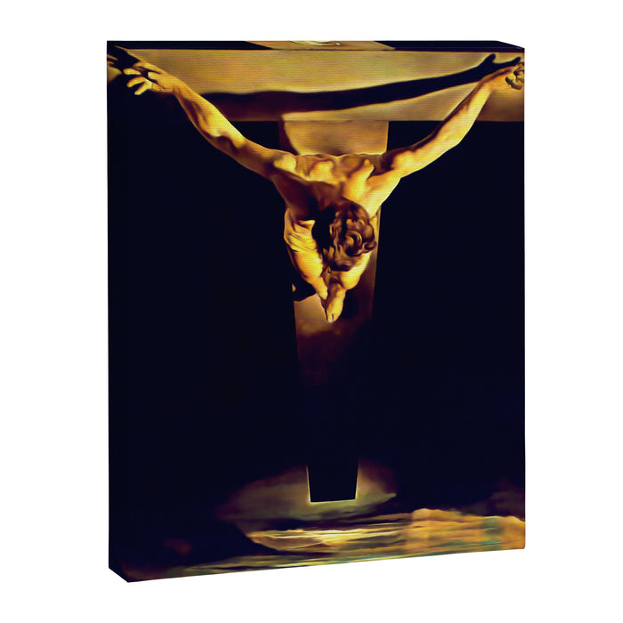 Dalí | Christ of Saint John of the Cross Artwork Canvas Print Gallery Image 1