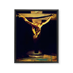 Dalí | Christ of Saint John of the Cross Artwork Framed Canvas Print Gallery Image 6