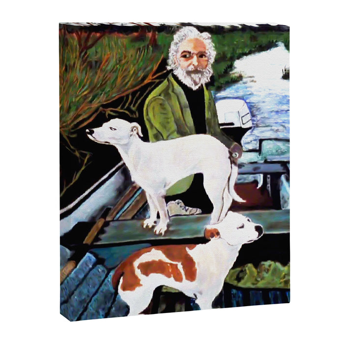Goodfellas Dogs Painting, Artwork for Wall Art, Prints, Poster, Tshirts, Men, Women, Youth Canvas Print Gallery Image 1