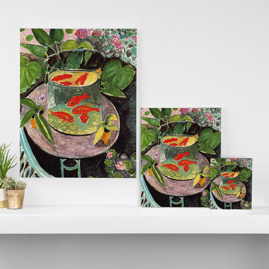 Henri Matisse Goldfish 1911, Goldfishes Artwork, Men, Women, Youth Canvas Print Gallery Image 3