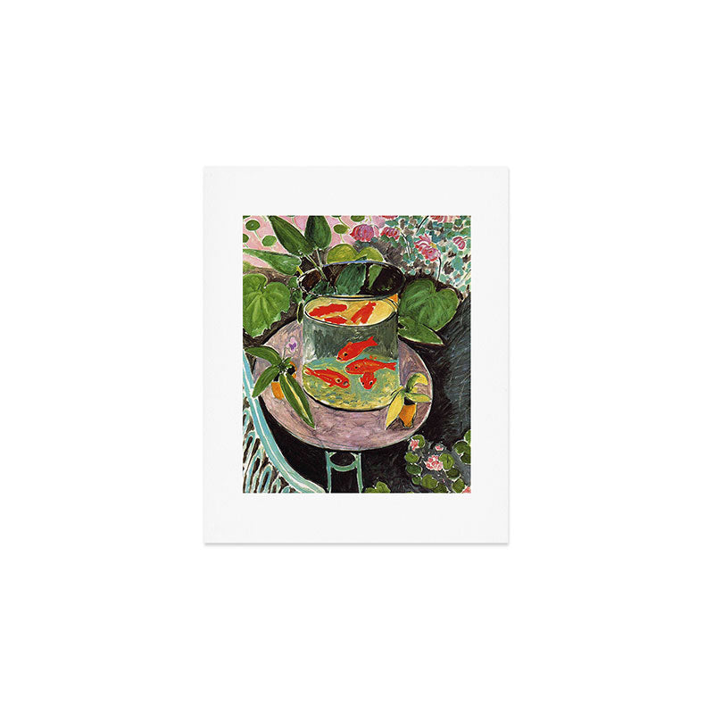 Henri Matisse Goldfish 1911, Goldfishes Artwork, Men, Women, Youth Art Print Gallery Image 1