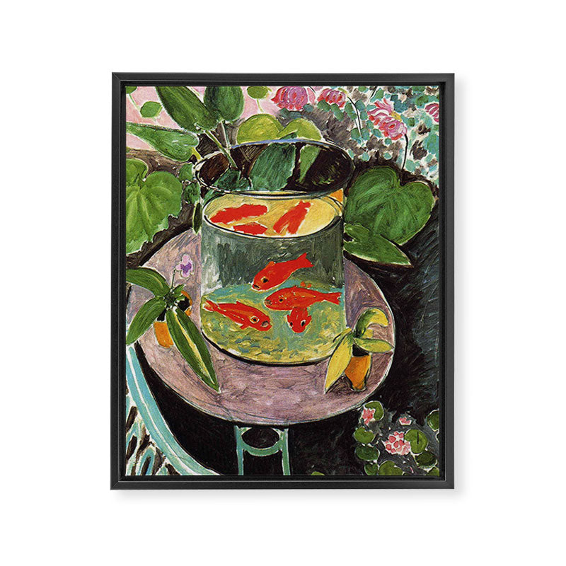 Henri Matisse Goldfish 1911, Goldfishes Artwork, Men, Women, Youth Framed Canvas Print Gallery Image 3