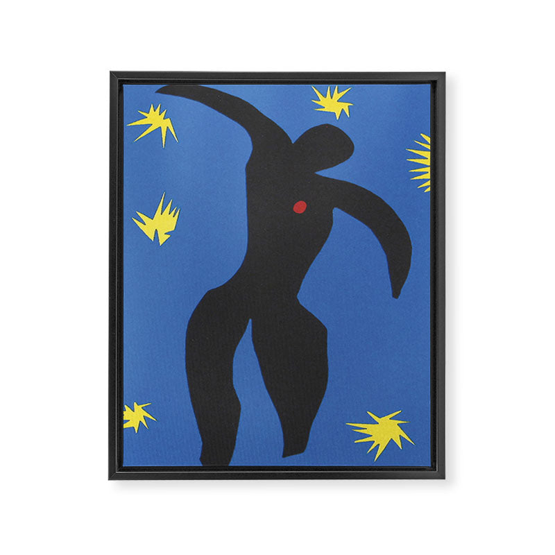 Henri Matisse, Icarus (Icare) from Jazz Collection, 1947, Artwork, Men, Women, Youth Framed Canvas Print Gallery Image 6