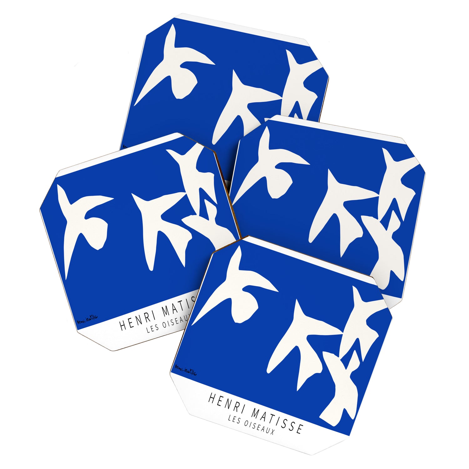Henri Matisse - Les Oiseaux (The Birds) 1947 Artwork Reproduction Coaster Gallery Image 1