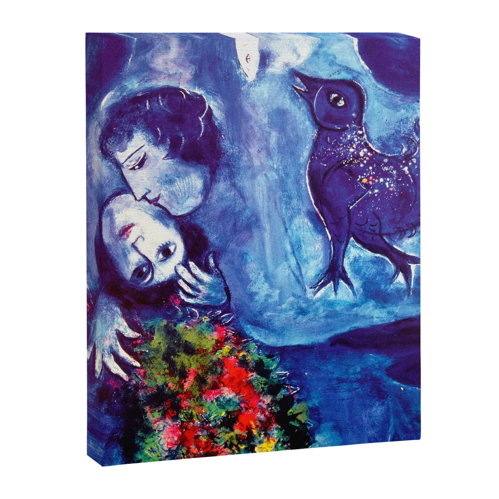 Marc Chagall, Le Paisage Bleu 1949 Artwork, Posters Tshirts Prints Bags Men Women Kids Canvas Print Gallery Image 6