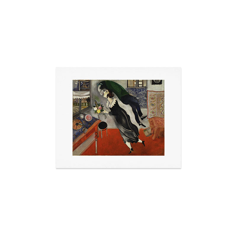 Marc Chagall, The Birthday 1915 Artwork, Posters Tshirts Prints Bags Men Women Kids Art Print Gallery Image 1