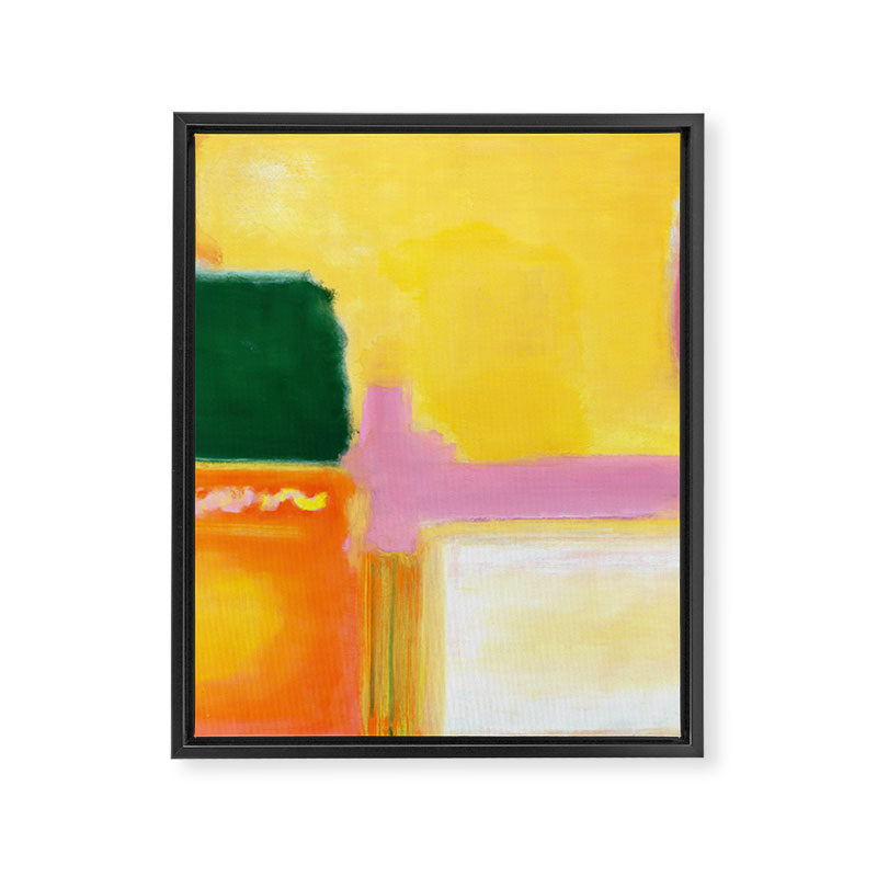 Mark Rothko - No 16 / No 12 (Mauve Intersection) Artwork Framed Canvas Print Gallery Image 6
