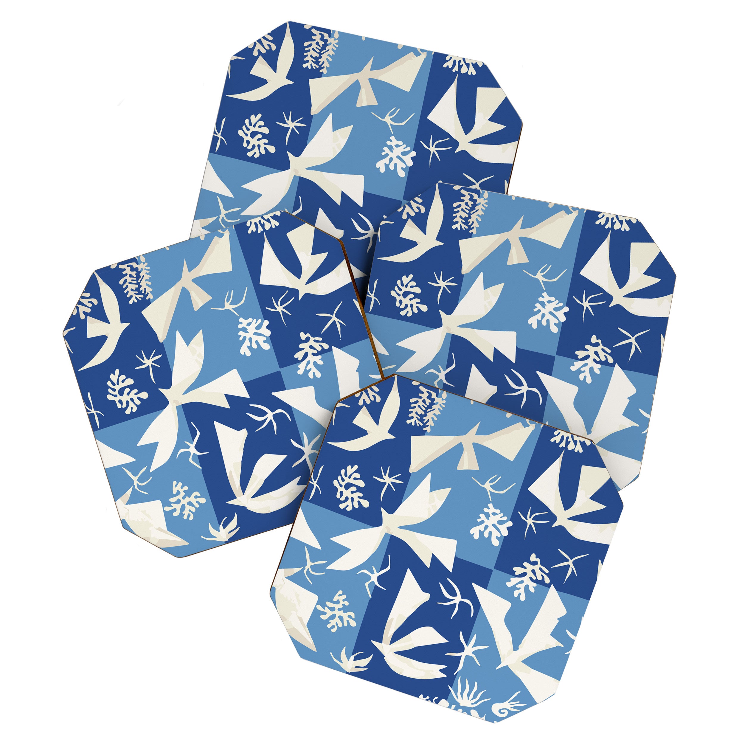 Matisse - Polynesia, the sky (Polynésie, le ciel) 1946 Cut Out Reproduction Coaster Gallery Image 1