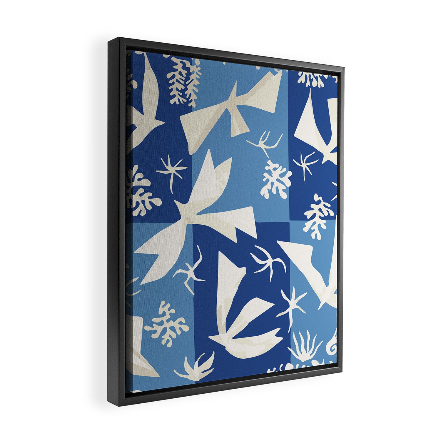 Matisse - Polynesia, the sky (Polynésie, le ciel) 1946 Cut Out Reproduction Framed Canvas Print Gallery Image 2