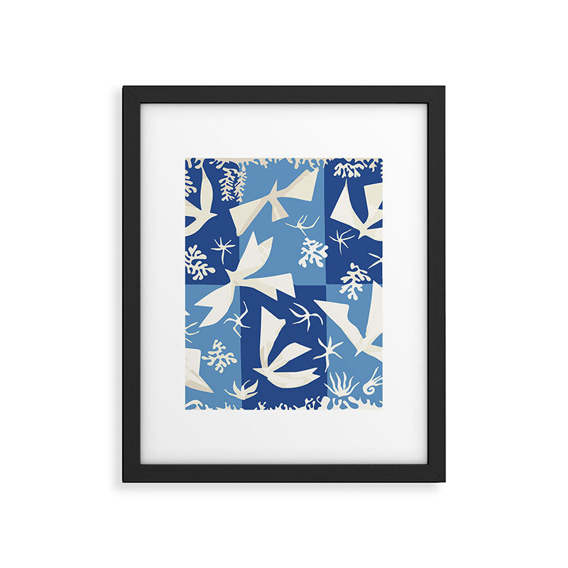 Matisse - Polynesia, the sky (Polynésie, le ciel) 1946 Cut Out Reproduction Framed Art Print Gallery Image 5