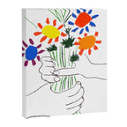 Pablo Picasso Bouquet Of Peace 1958 (Flowers Bouquet With Hands), T Shirt, Artwork Canvas Print Gallery Image 6