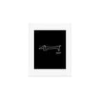 Pablo Picasso Dog (Lump) Artwork Shirt, Sketch Reproduction Art Print Gallery Image 1