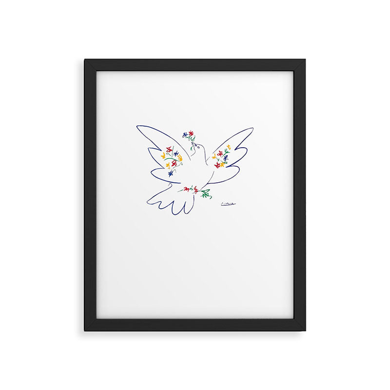 Pablo Picasso Dove Of Peace 1949 Artwork Shirt, Reproduction Framed Art Print Gallery Image 5