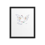 Pablo Picasso Dove Of Peace 1949 Artwork Shirt, Reproduction Framed Art Print Gallery Image 5