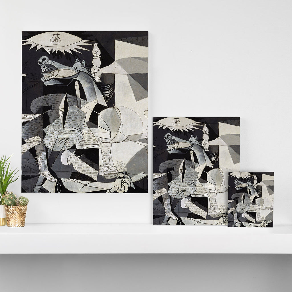 Pablo Picasso Guernica 1937 Artwork Shirt, Art Reproduction for Prints Posters Tshirts Men Women Canvas Print Gallery Image 3