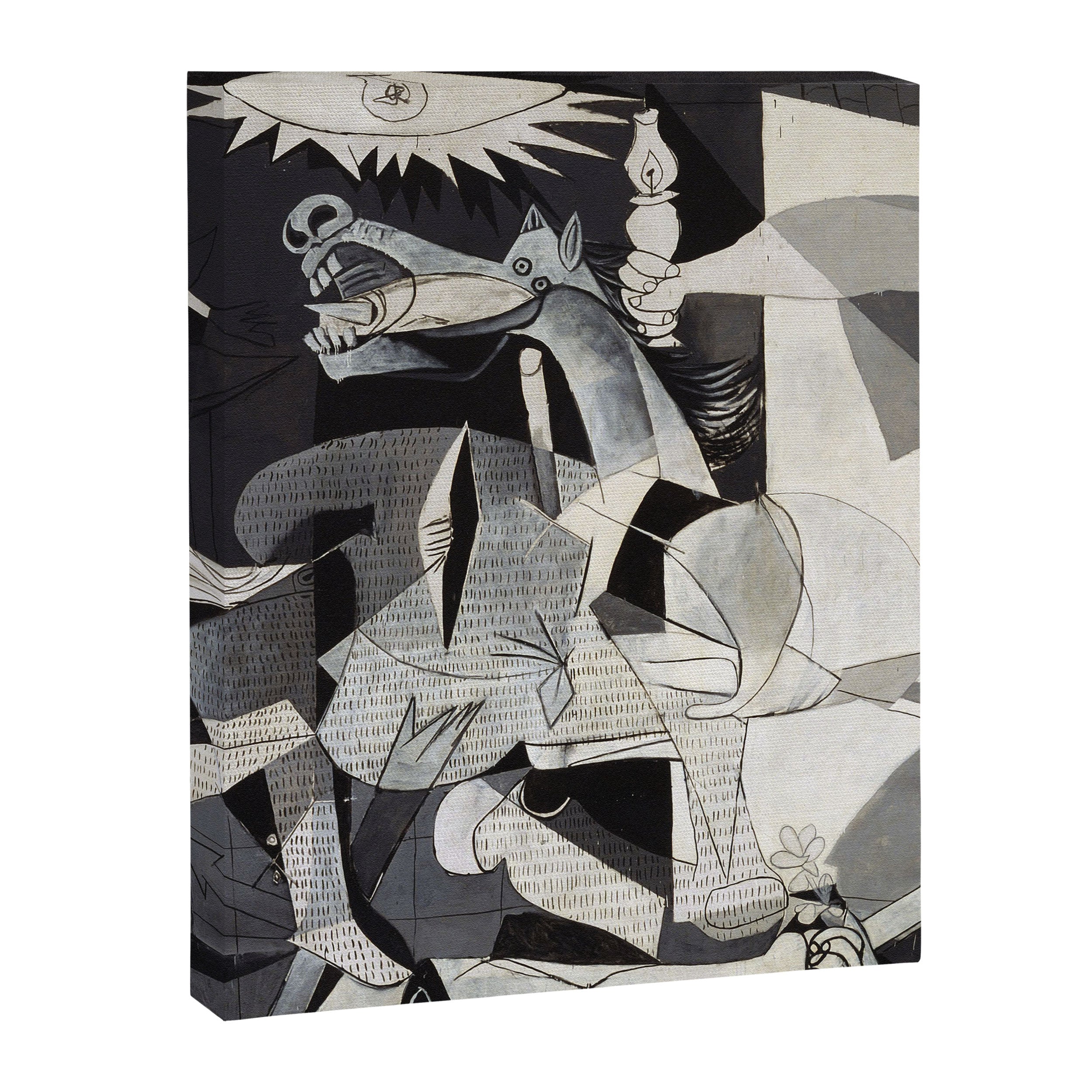 Pablo Picasso Guernica 1937 Artwork Shirt, Art Reproduction for Prints Posters Tshirts Men Women Canvas Print Gallery Image 3