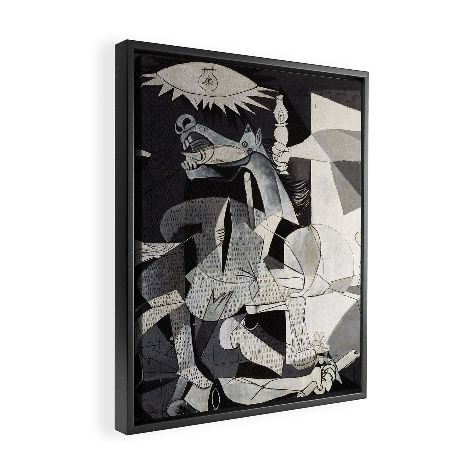 Pablo Picasso Guernica 1937 Artwork Shirt, Art Reproduction for Prints Posters Tshirts Men Women Framed Canvas Print Gallery Image 2