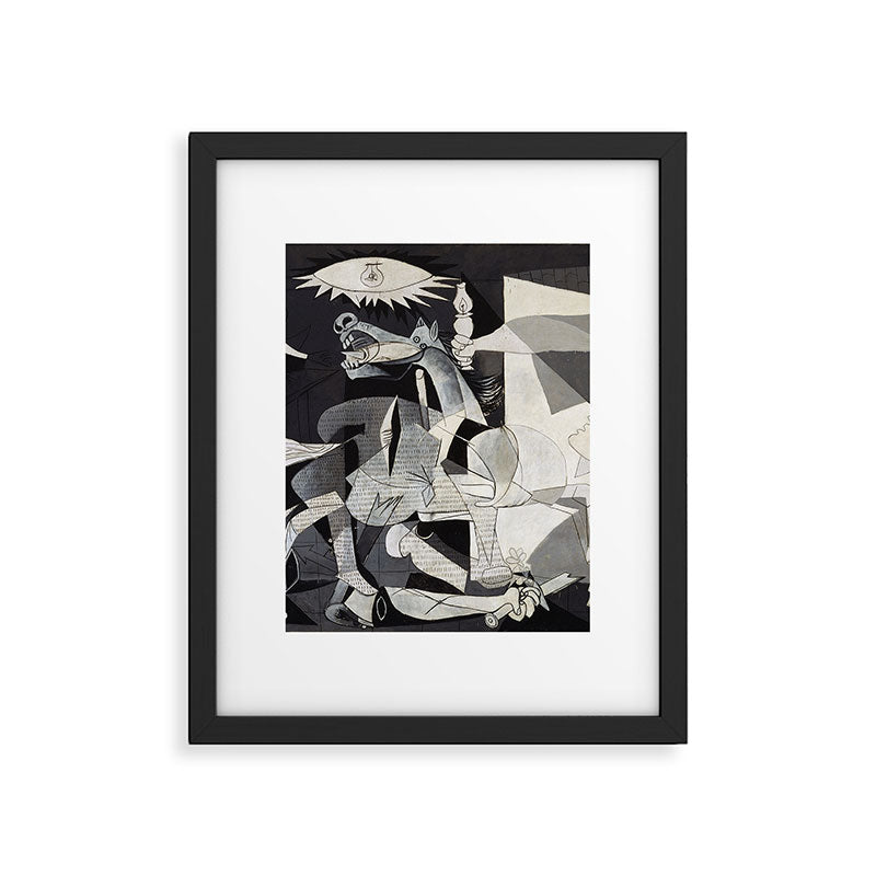 Pablo Picasso Guernica 1937 Artwork Shirt, Art Reproduction for Prints Posters Tshirts Men Women Framed Art Print Gallery Image 5
