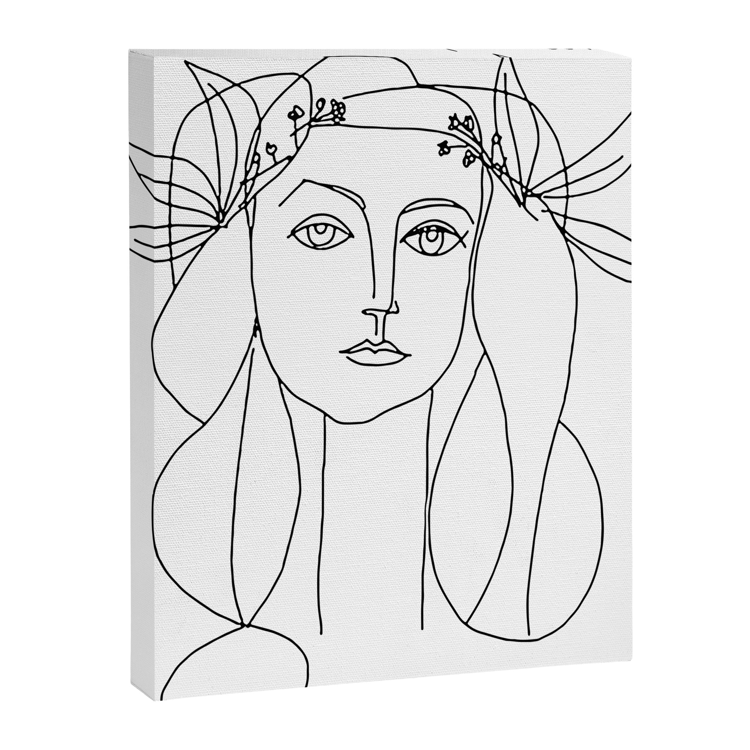 Pablo Picasso War And Peace 1952 Artwork T Shirt, Sketch Canvas Print Gallery Image 6