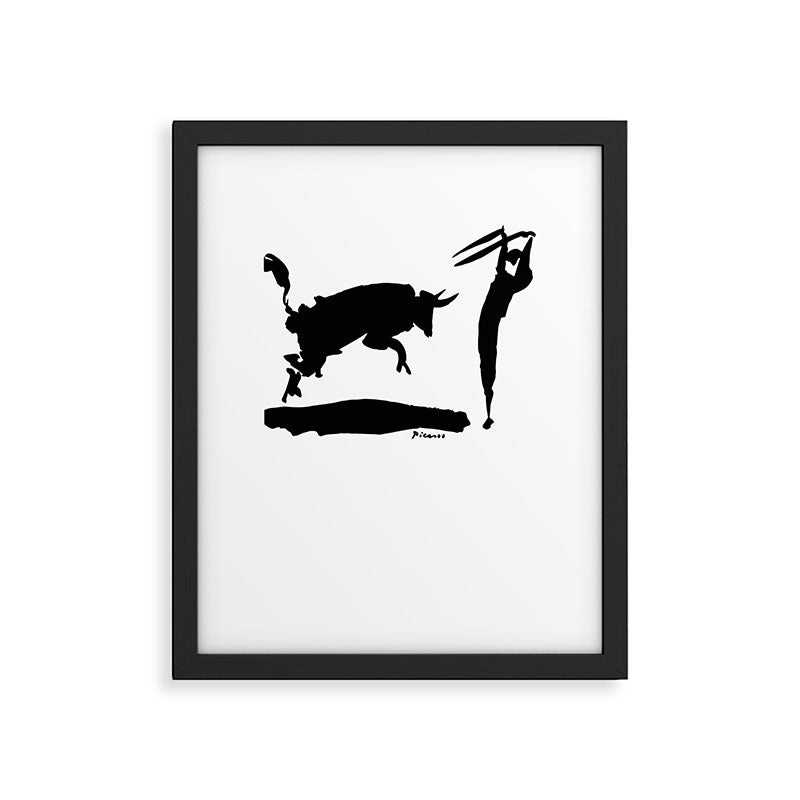 Picasso - Bullfight III 1960 Artwork Shirt, Reproduction Framed Art Print Gallery Image 5