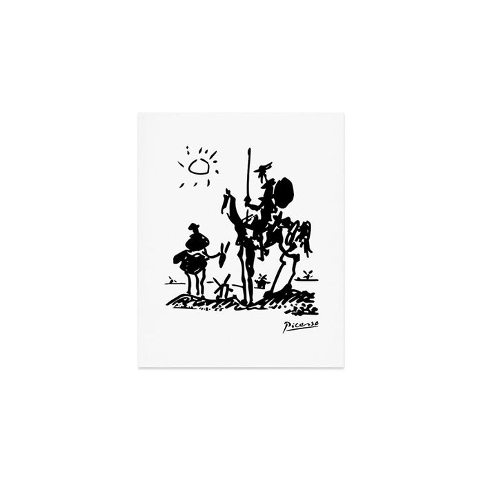 Picasso - Don Quixote 1955 Artwork Art Print Gallery Image 1