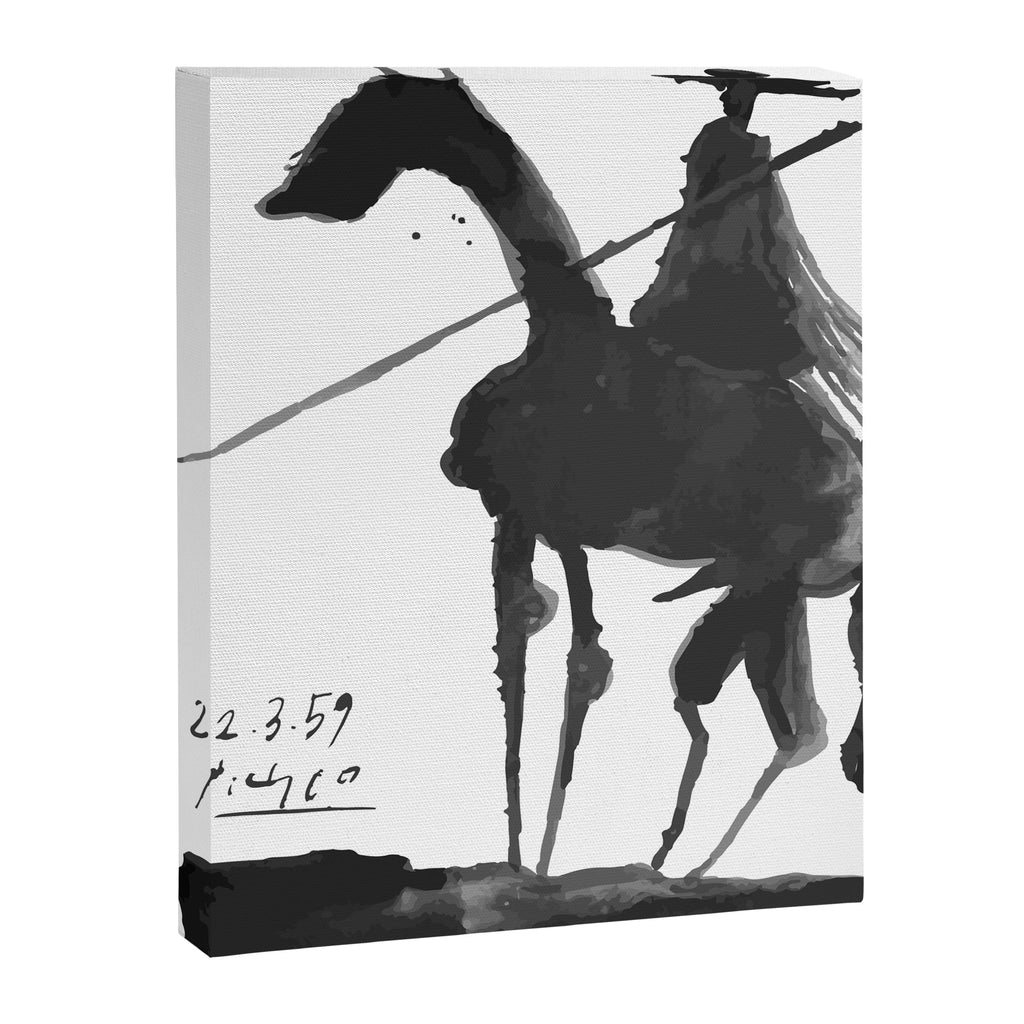 Picasso - El Picador (Toros y Toreros) 1959 Artwork Canvas Print Gallery Image 6