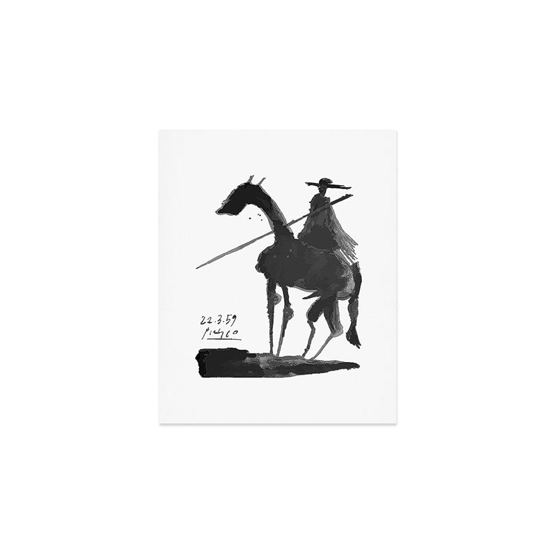 Picasso - El Picador (Toros y Toreros) 1959 Artwork Art Print Gallery Image 1
