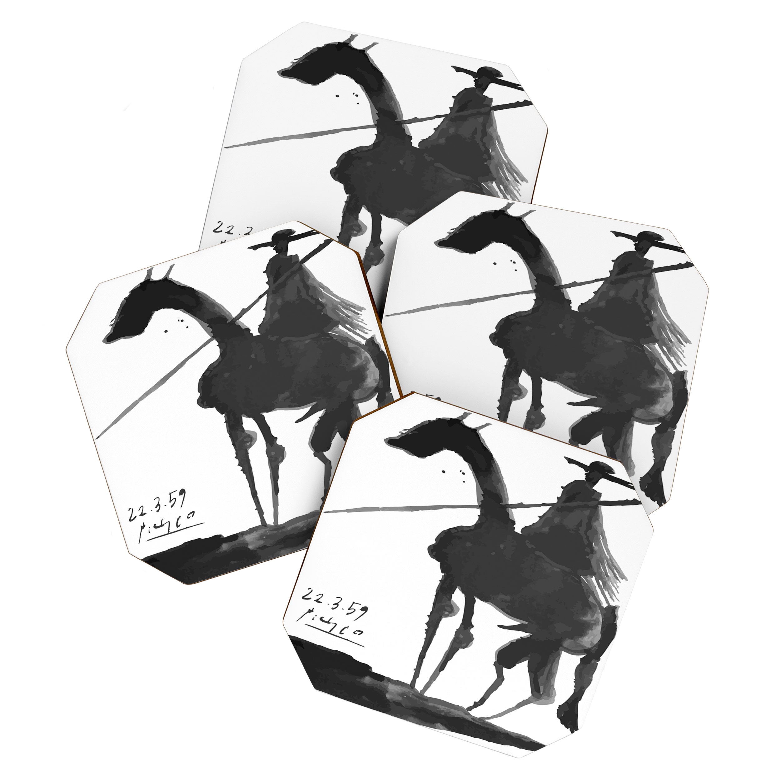 Picasso - El Picador (Toros y Toreros) 1959 Artwork Coaster Gallery Image 1