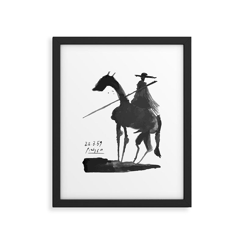 Picasso - El Picador (Toros y Toreros) 1959 Artwork Framed Art Print Gallery Image 5