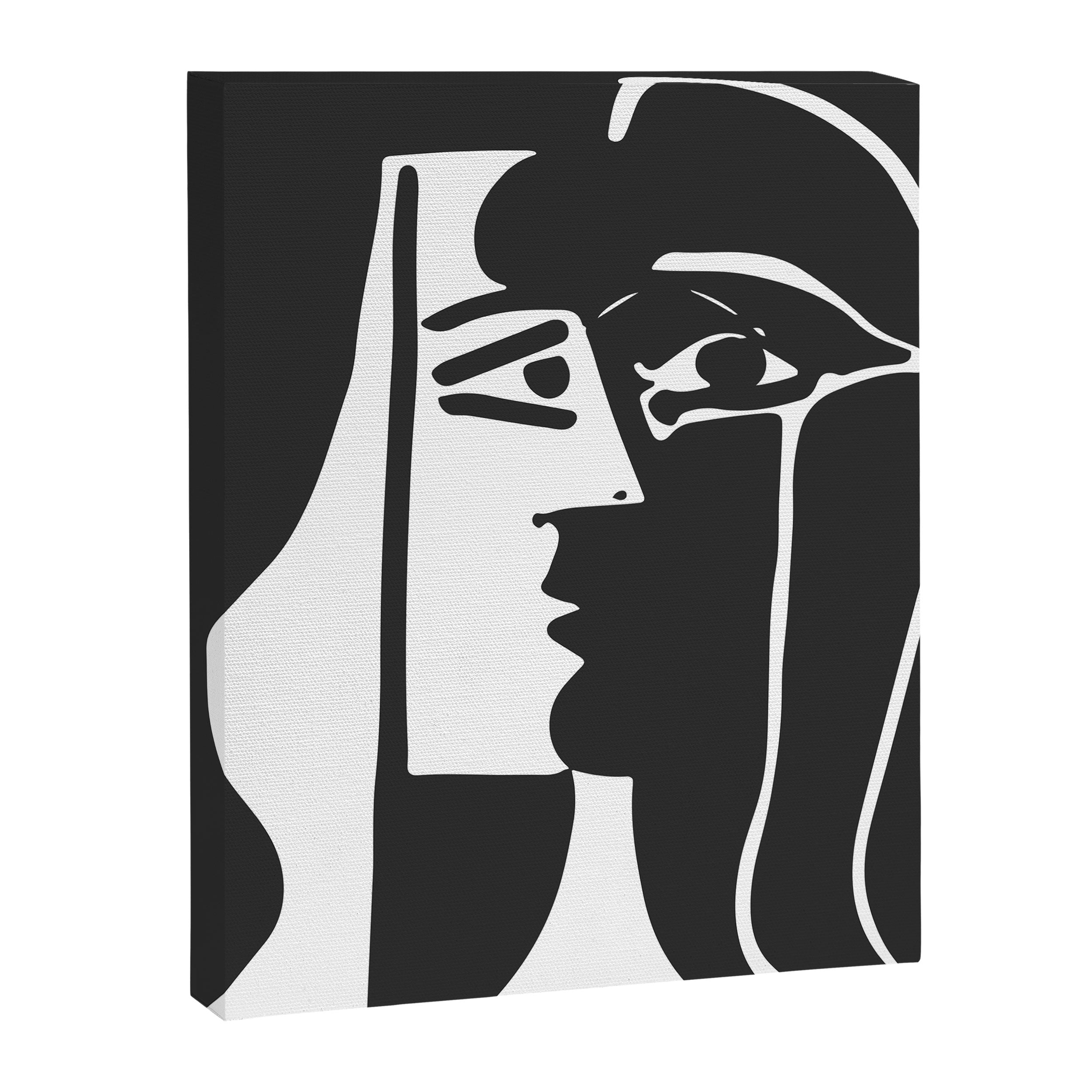 Picasso - Kiss 1979 Artwork Reproduction Canvas Print Gallery Image 6