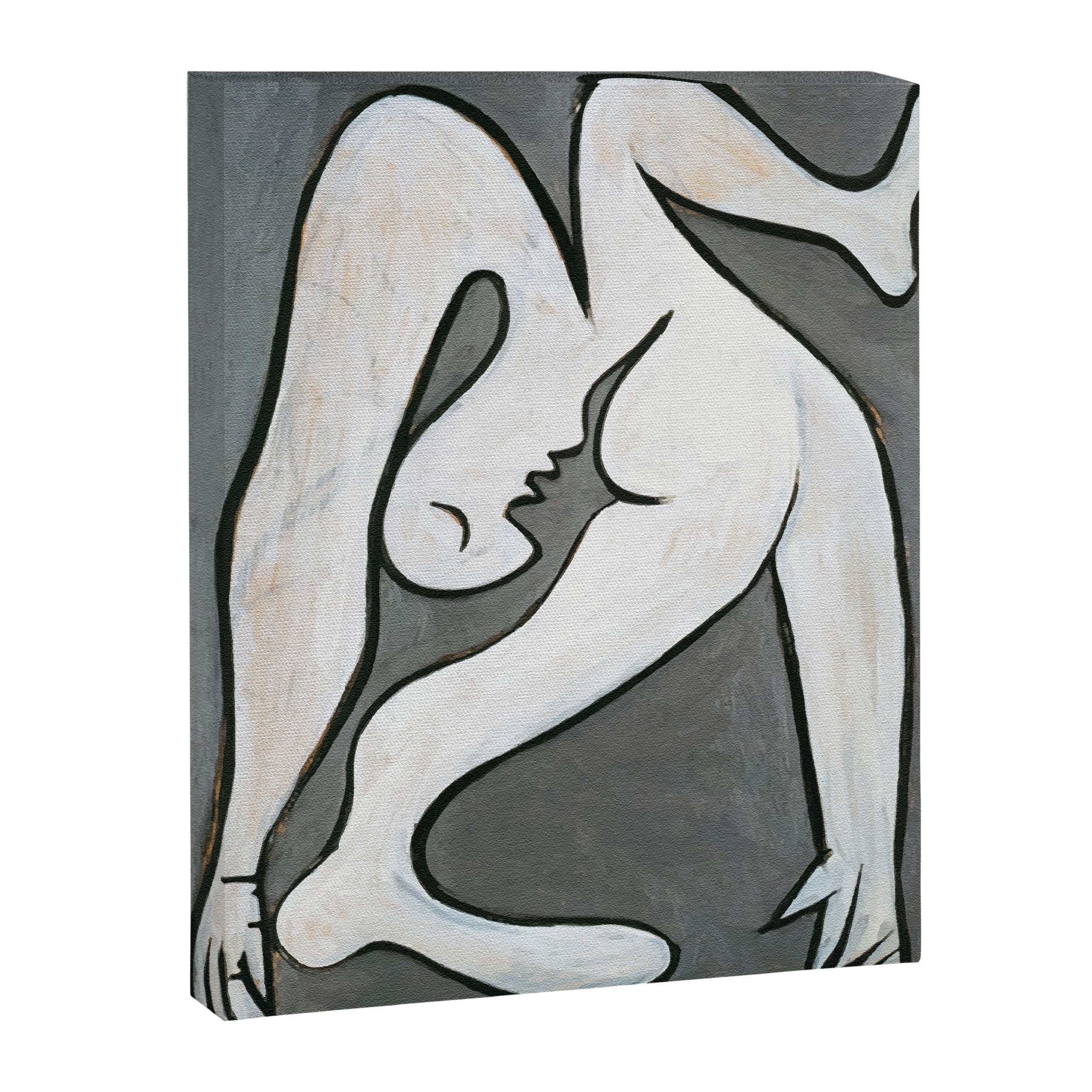Picasso - Le Acrobat, 1930, Artwork Reproduction, Tshirts, Prints, Posters For Men, Women, Youth Canvas Print Gallery Image 6