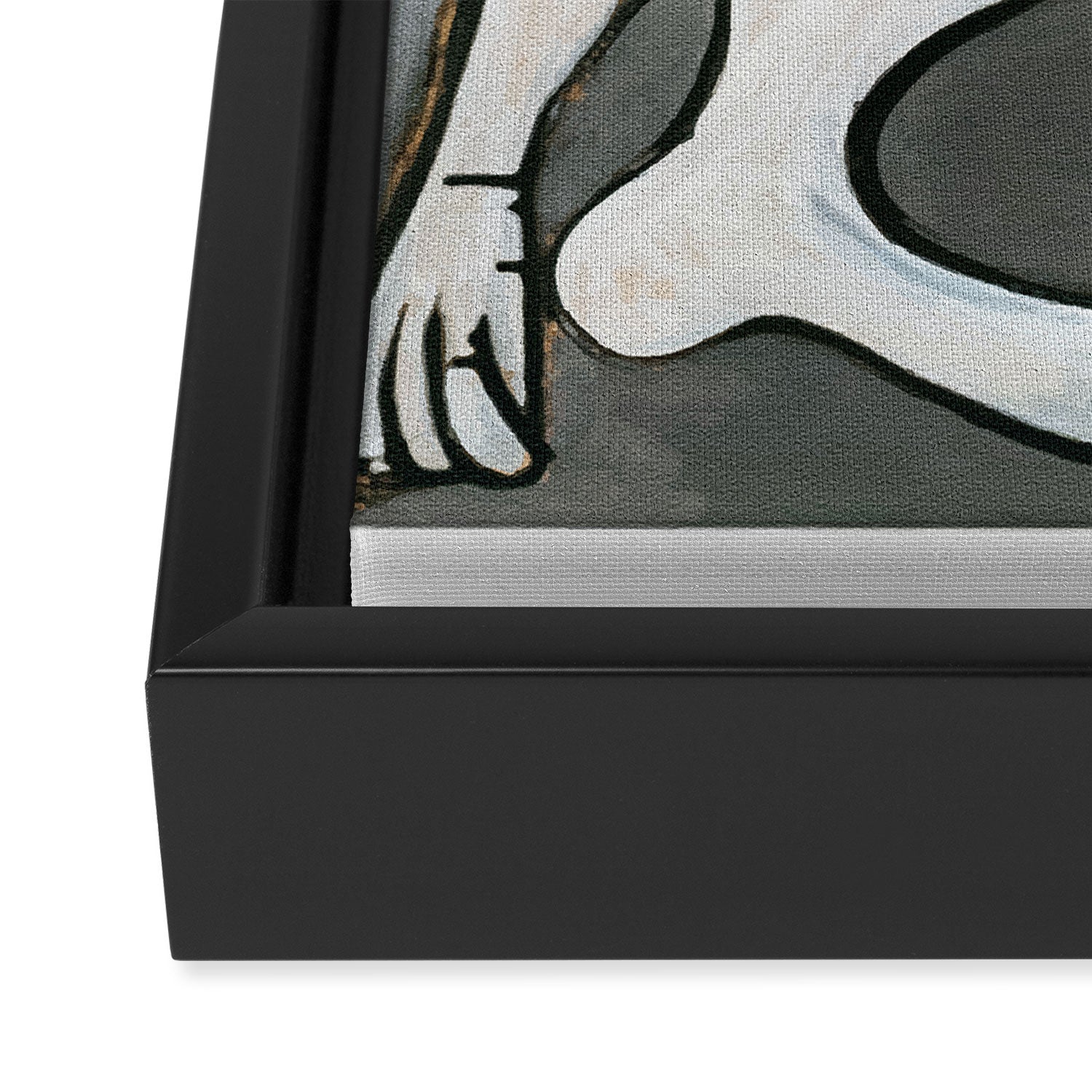 Picasso - Le Acrobat, 1930, Artwork Reproduction, Tshirts, Prints, Posters For Men, Women, Youth Framed Canvas Print Gallery Image 3